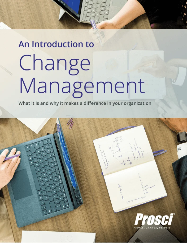 what is prosci change management methodology